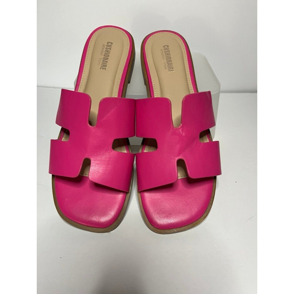 Cushoinaire Hot Pink Slides size 8